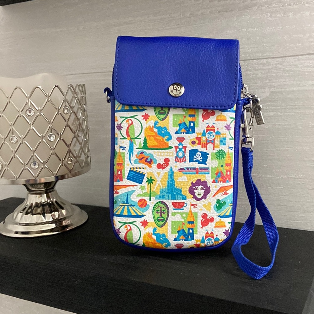 D-Tech Phone Wristlet - Disney Parks Print